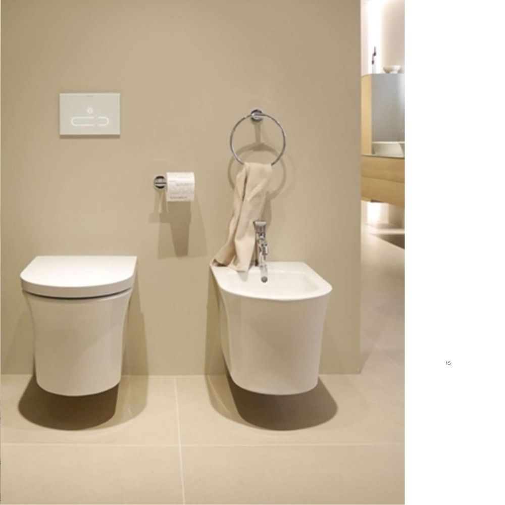 Vihaan Goyal Gallery - White Tulip Wall Hung Toilet